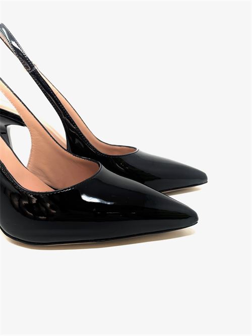 Slingback donna in vernice IL LACCIO | ME3019SPECCHIONERO